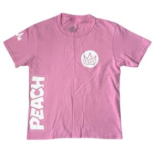 Nintendo World Princess Peach Tee Shirt Pink S